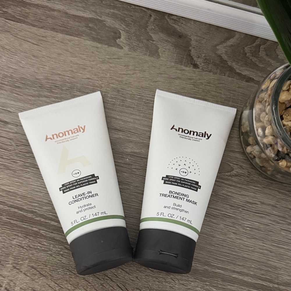 Anomaly bonding treatment mask set of two